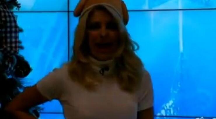 Διακοπή ρεύματος στο πλατό της Ελένης Μενεγάκη [video]