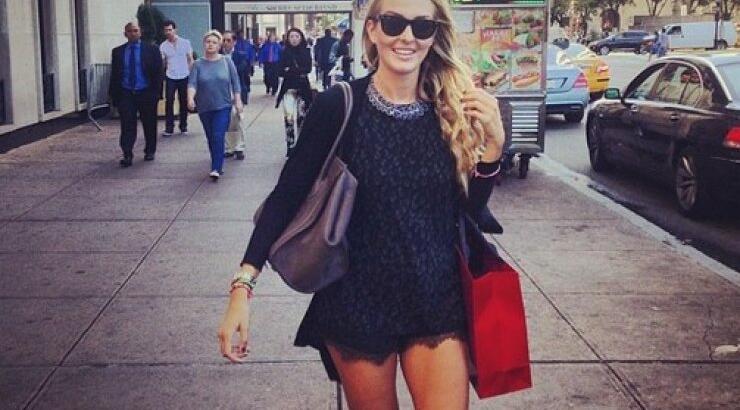 Σύλβια Μαυροπούλου: Βολτάρει στους δρόμους της Νέας Υόρκης