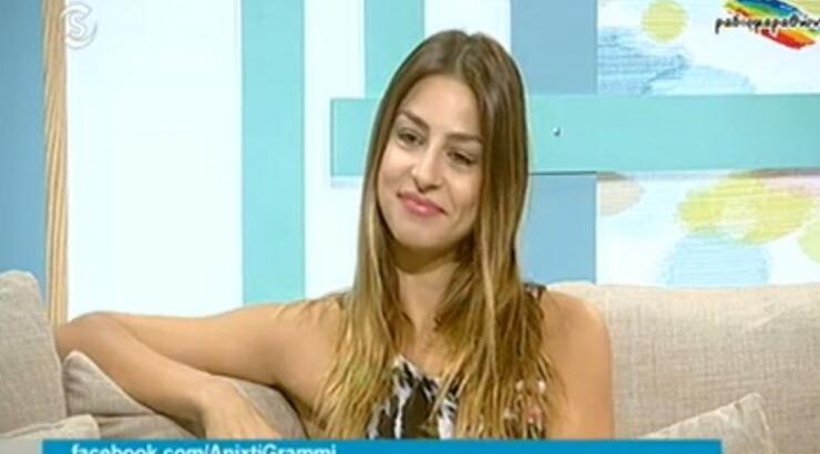 Λύγισε στην εκπομπή της Γωγώς Αλεξανδρινού, η Κωνσταντίνα Ευριπίδου [βίντεο]