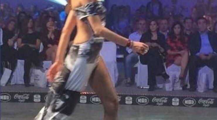 Τζένη Μπαλατσινού: Δείτε την στην πασαρέλα του Madwalk 2014