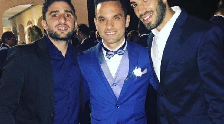 Κύπριοι ποδοσφαιριστές πήγαν στη Μάλτα για το γάμο του...[εικόνες]