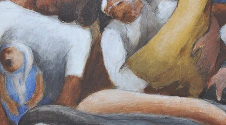 Έκθεση "Αγωνίες / Διαμαντής"