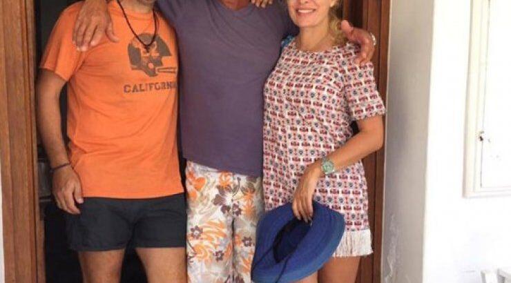 Μενεγάκη-Ματέο: Η πρώτη φωτογραφία από τις διακοπές τους στην Κύθνο