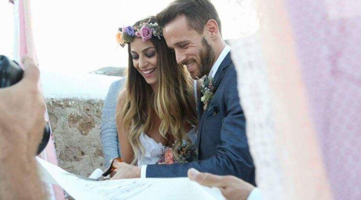 Νεκτάριος Αλεξάνδρου - Κωνσταντίνα Ευριπίδου: Εικόνες από το ρομαντικό δείπνο για τη 2η επέτειο του γάμου τους