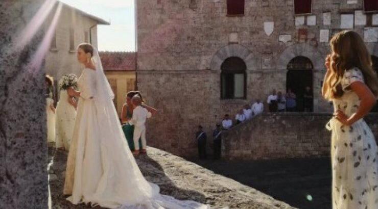 Ο χλιδάτος και παραμυθένιος γάμος του Έλληνα εφοπλιστή στην Τοσκάνη 