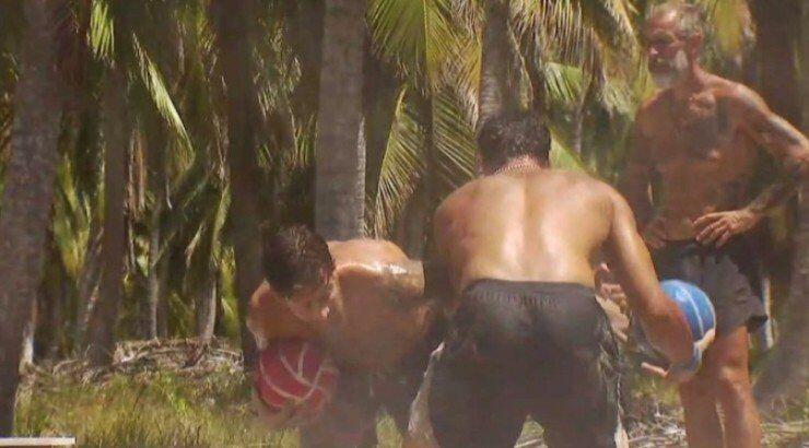 Survivor: Παρολίγον να πιαστούν στα χέρια Μπόγδανος και Ασημακόπουλος για μια μπάλα [βίντεο]