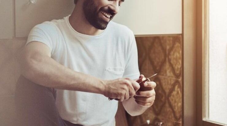 Ανδρέας Γεωργίου: Το νέο του λουκ που μας άφησε με το στόμα ανοικτό 