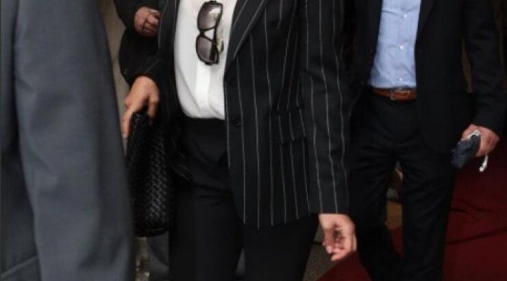 Ελεονώρα Μελέτη: Εμφανώς συγκινημένη στην κηδεία του...