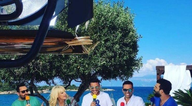 Ουπς: Αποκαλυπτικό ατύχημα στο "Πρωινό". Βγήκε από την πισίνα και τα έδειξε όλα!