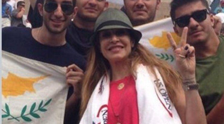Άννα Βίσση: "Για την Κύπρο ρε γ...το" πλάι στον Μάρκο Παγδατή