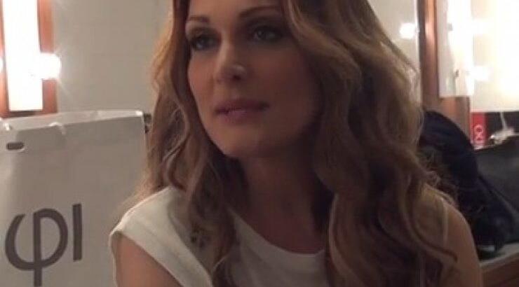 Νατάσα Θεοδωρίδου: Οι τελευταίες δηλώσεις  πριν την αποψινή μεγάλη βραδιά [βίντεο]