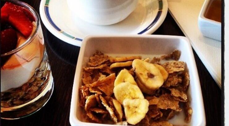 Ποια Κύπρια απόλαυσε αυτό το πρόγευμα στο Hilton της Αθήνας;