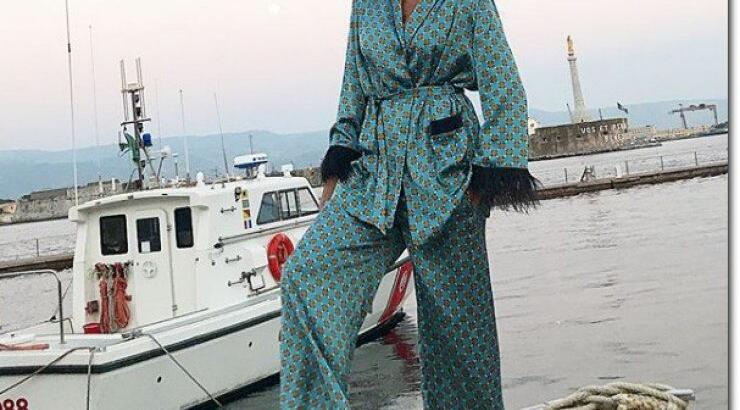 Το comfy outfit της Ραμόνα Φίλιπ είναι Zara και είναι εξαιρετικά στιλάτο