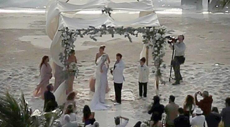 Οι πρώτες φωτογραφίες από το γάμο του Johnny Depp