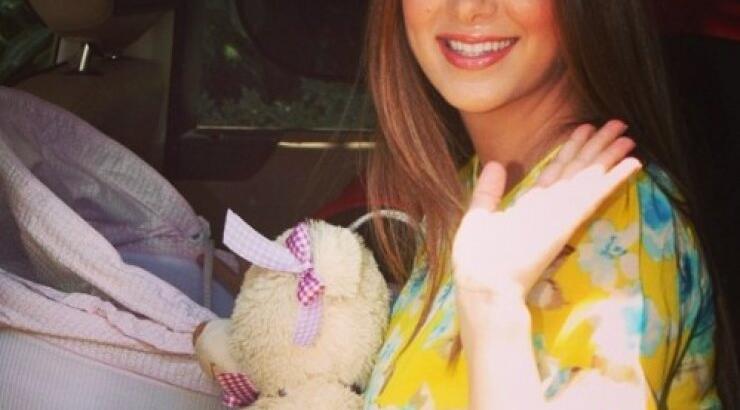 Οι πρώτες φωτογραφίες της νεογέννητης κόρης της Σταματίνας Τσιμτσιλή