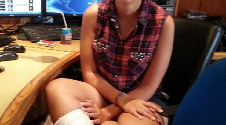 Γεωργία Αναστασίου: Έκανε εκπομπή με γύψο στο πόδι