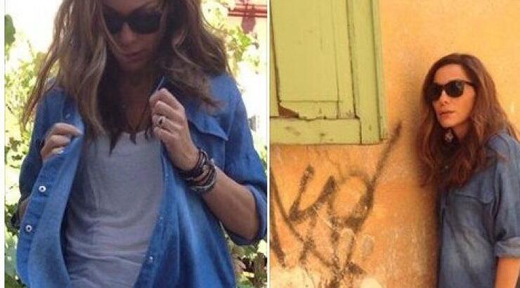 Δέσποινα Βανδή: Η συγκηνιτική ανάρτηση όταν βρέθηκε στην παλιά της γειτονιά