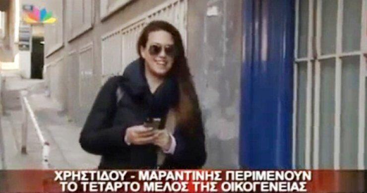 Δείτε την πρώτη εμφάνιση της Σ.Χρηστίδου μετά την ανακοίνωση της εγκυμοσύνης