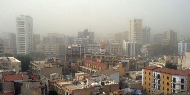 Υποχωρεί η σκόνη - Πτώση της θερμοκρασίας