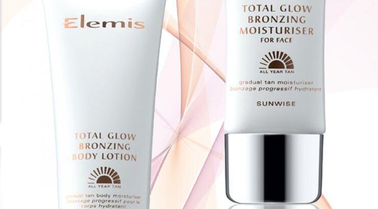 Elemis Total Glow Bronzing Body Lotion & Moisturizer for Face