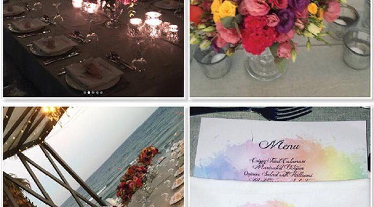 Το glamorous party επώνυμης Κύπριας δίπλα στην θάλασσα!