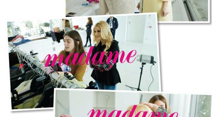Βρεθήκαμε backstage στη φωτογράφηση της Χριστιάνας Αριστοτέλους για τη Madame Figaro