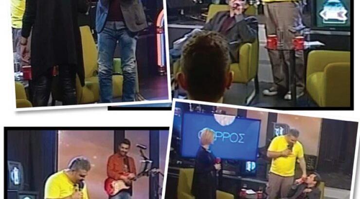 Αχιλλέας Γραμματικόπουλος: Όταν η σύζυγος του μπήκε στο στούντιο και τον φίλησε με δεμένα μάτια [βίντεο]