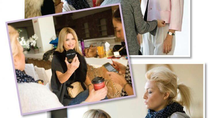 Βρεθήκαμε backstage στη φωτογράφηση της Έλενας Λουρουτζιάτη για τη Madame Figaro