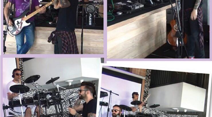 Μαζί με τους Onirama στην πρόβα για τα βραβεία Madame Figaro Γυναίκες της Χρονιάς 2014