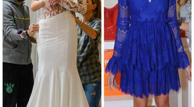 Backstage στο fitting Gregory Morfi και Anice για το fashion show της Shiseido