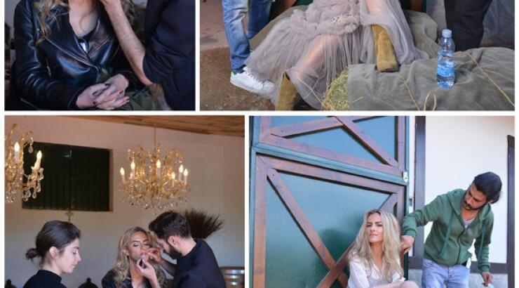 Βρεθήκαμε στο backstage της φωτογράφησης της Έφης Παπαϊωάννου για τη Madame Figaro Απριλίου