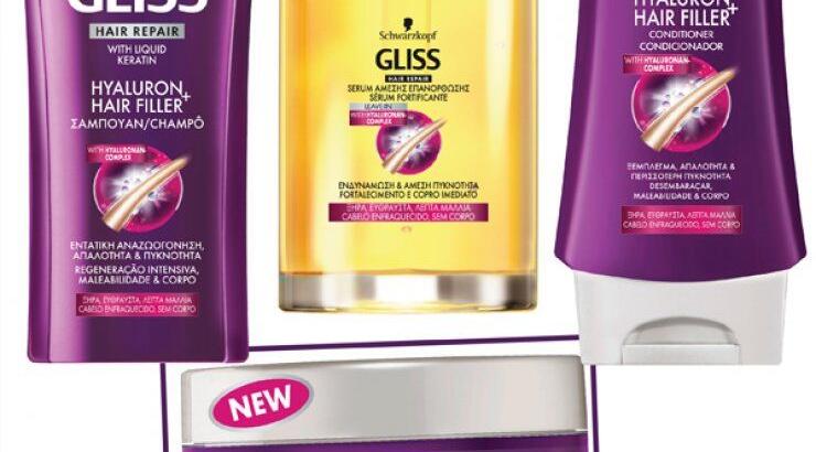 Το Gliss λανσάρει τη νέα σειρά Gliss Hyaluron Hair Filler+