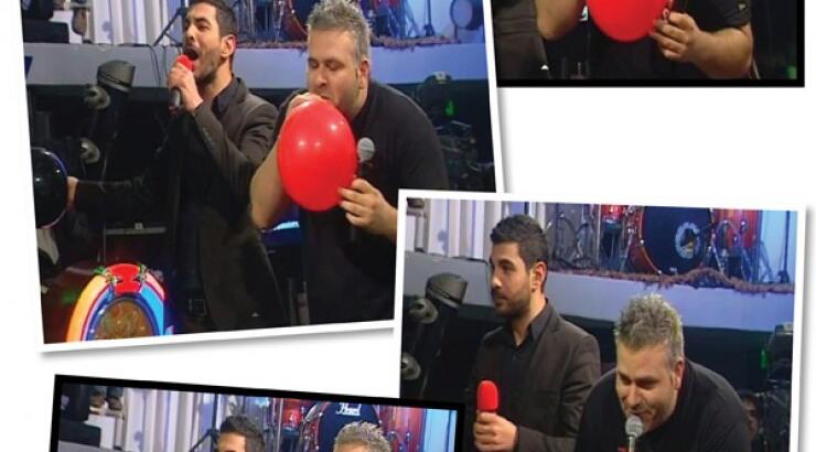 Τρελό γέλιο: Λούης Πατσαλίδης - Σταύρος Κωνσταντίνου τραγουδούν Μητρόπάνο ρουφώντας ήλιον