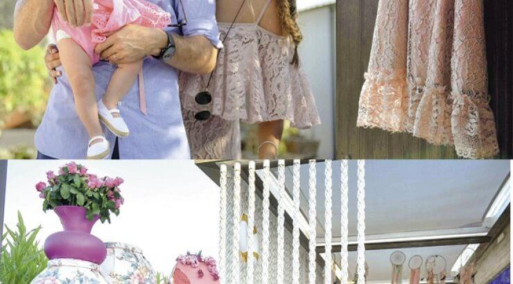 Αλεξάνδρου - Ευριπίδου: Το επίσημο άλμπουμ της βάφτισης της κόρης τους Αριάδνης