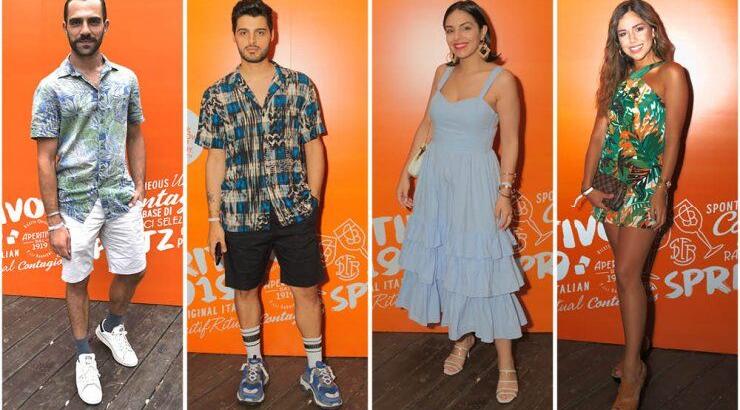 Βρέθηκε στο opening του Aperol Spritz Garden