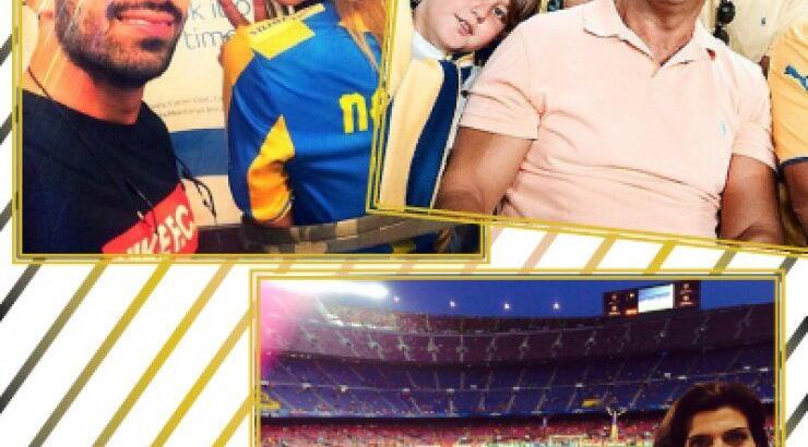Οι Κύπριοι που βρέθηκαν στον αγώνα Barcelona - ΑΠΟΕΛ