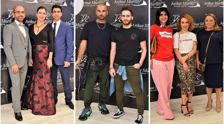 Στα εγκαίνια του Arthur Murray Dance Center στη Λευκωσία