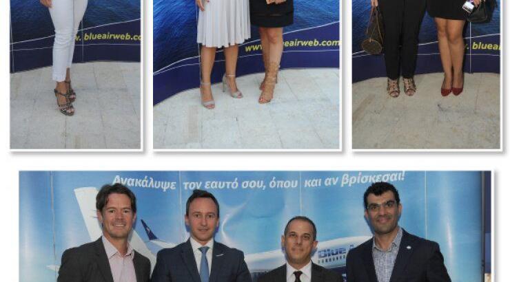 Στο cocktail party της Blue Air και της Orthodoxou Aνiation Ltd