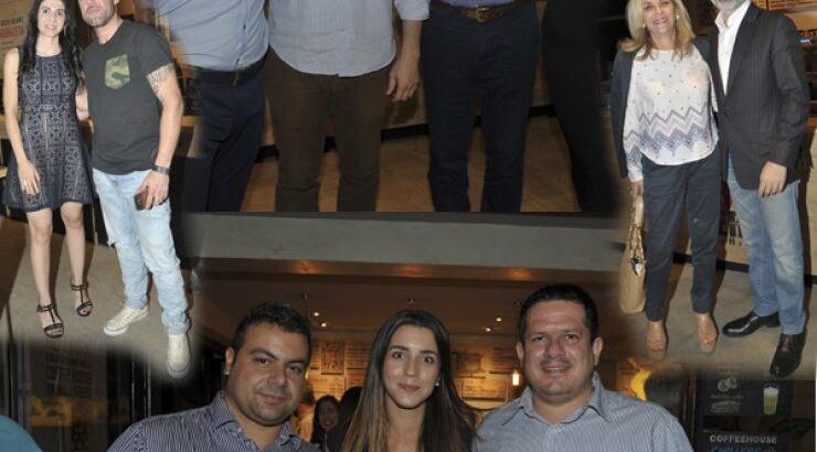 Στα εγκαίνια του νέου Coffee House στην Κέννεντυ