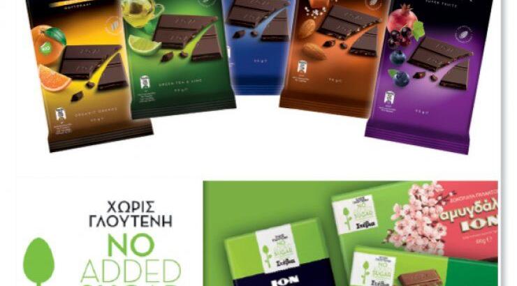 Νέες γεύσεις από την σειρά ION Στέβια και ΙΟΝ DARK