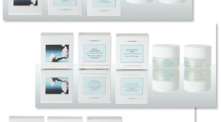 Η νέα ενυδατική σειρά προσώπου από τον Κορρές με άνθη αμυγδαλιάς