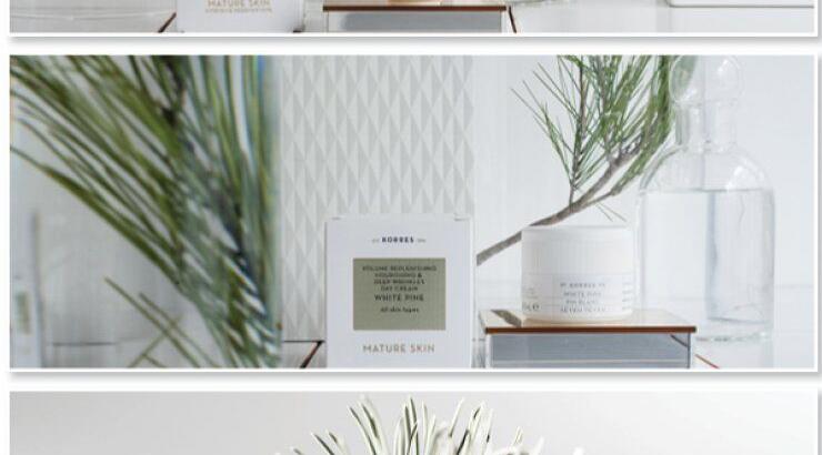 Λευκή Πεύκη: Η νέα σειρά της Κορρές στοχεύει στη φροντίδα του δέρματος μετά την εμμηνόπαυση