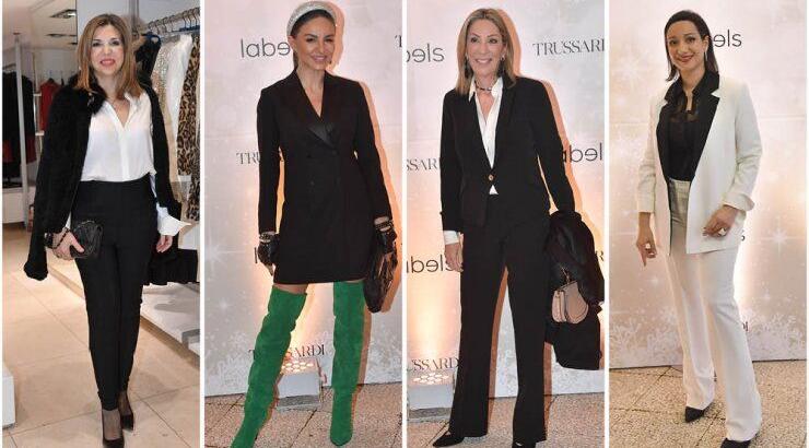 Στο εορταστικό πάρτυ για τα 30 χρόνια παρουσίας Labels X Trussardi