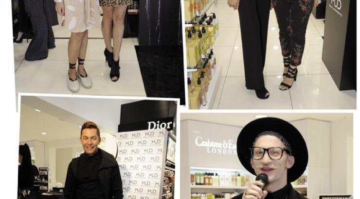 Στο λανσάρισμα της MUD Make –up Designory