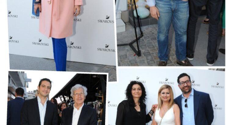 Στα εγκαίνια της νέας Swarovski boutique στην Λάρνακα