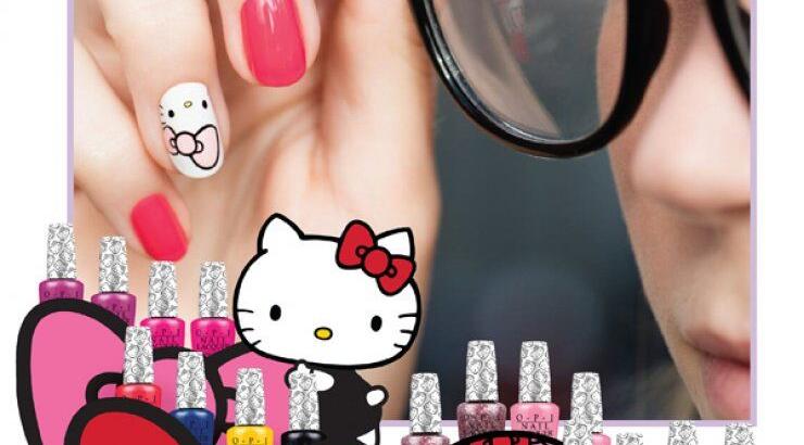 Color the Cute Hello Kitty by O.P.I
