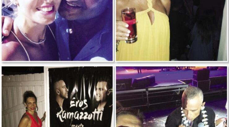 Οι επώνυμοι Κύπριοι που βρέθηκαν στη χλιδάτη συναυλία Αντώνη Ρέμου και Eros Ramazzotti στην Μύκονο