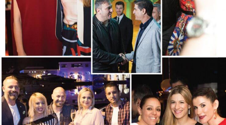 Με τον Αντώνη Ρέμο στο re-opening του The Crystal Lounge Bar & Restaurant