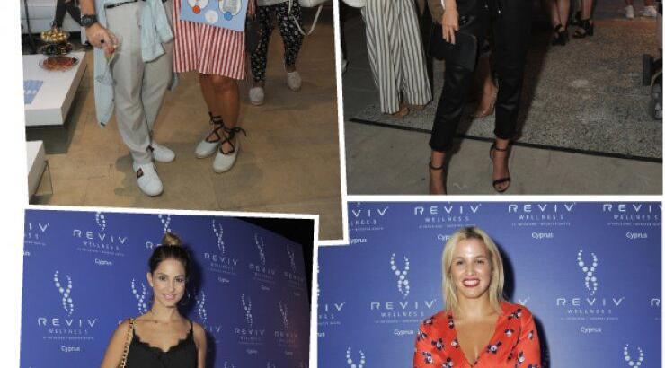 Στα εγκαίνια του REVIV Wellness Medical Spa στην Κύπρο