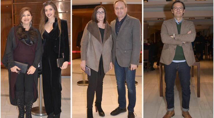 Στην πρεμιέρα της παράστασης "Συρανό ντε Μπερζεράκ"